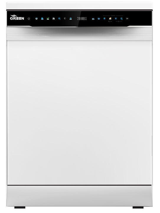 ماشین ظرفشویی ۱۴ نفره GDW1407A-W گرین