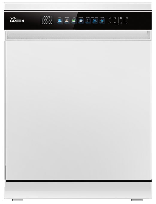 ماشین ظرفشویی ۱۶ نفره GDW1616A-W گرین - تصویر 2