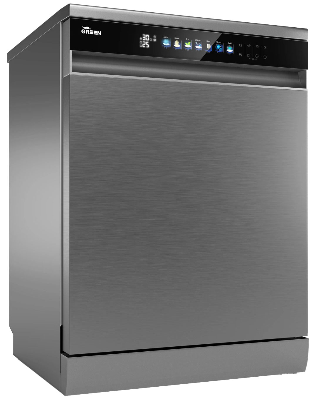 ماشین ظرفشویی ۱۶ نفره GDW1616A-W گرین - تصویر 4