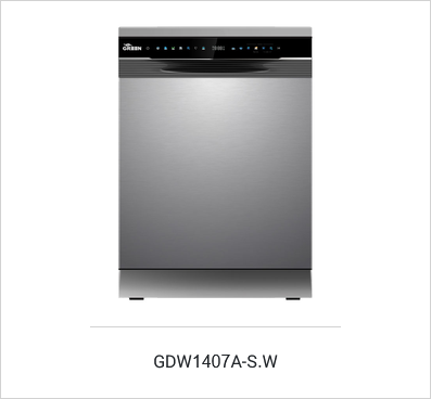 ماشین ظرف‌شویی ۱۴ نفره GDW1407A-W گرین